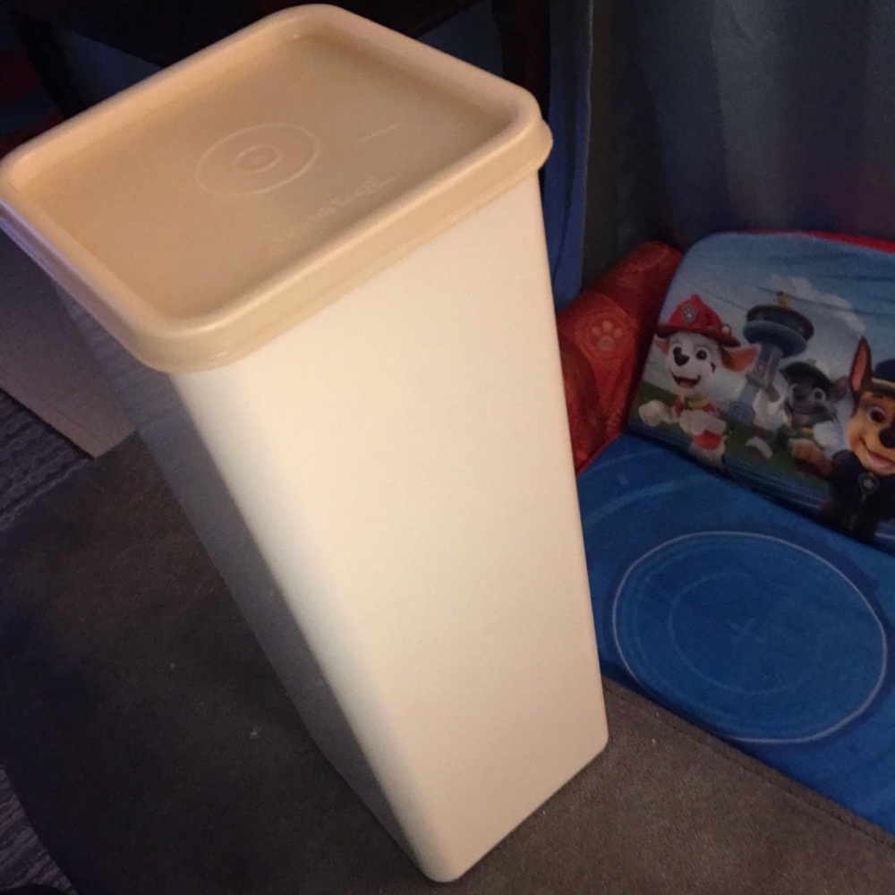 Vintage Tupperware Cheese/cracker keeper with tray!